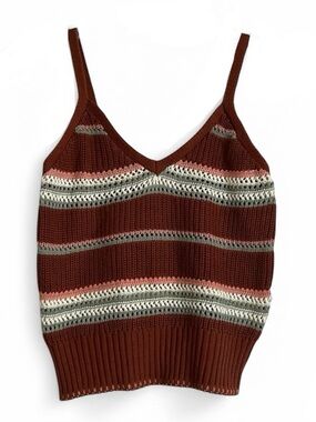Arizona Knit Strappy Tank Top NWT - SZ: Small